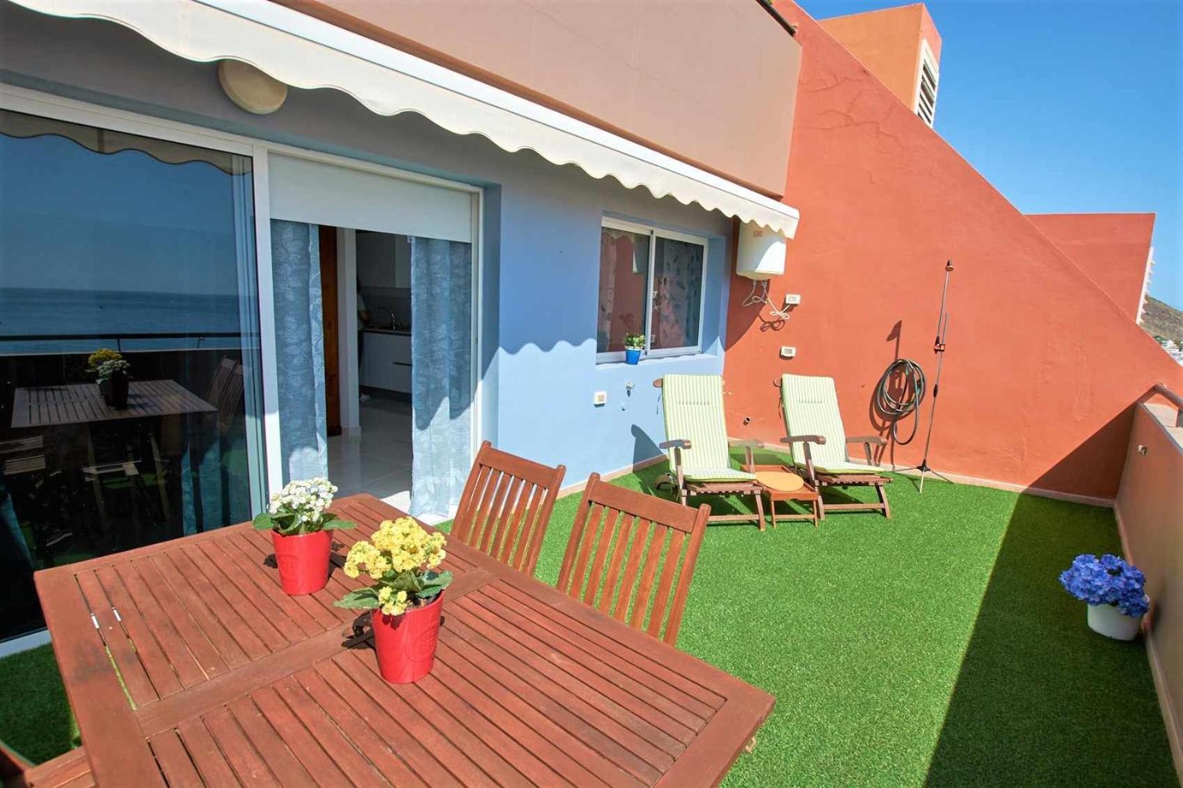 Ferienwohnung Bonita Vivienda Con Vistas Al Mar Playawifi Radazul Exterior foto